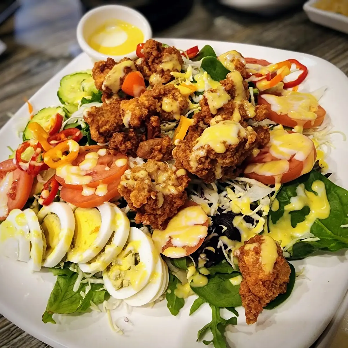 Popcorn Chicken Salad
