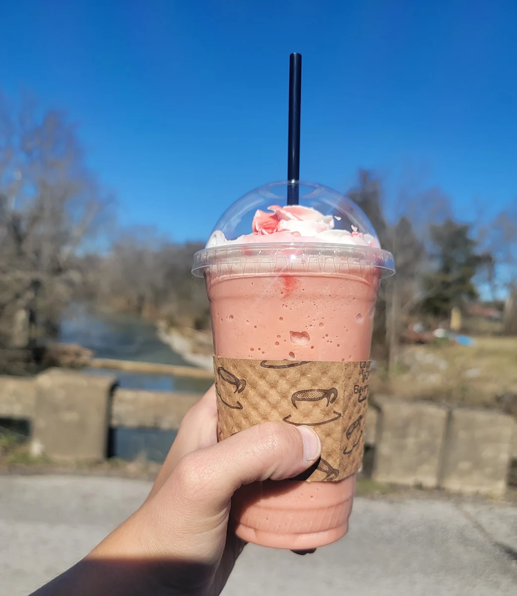 White Mocha with Raspberry Frappuccino