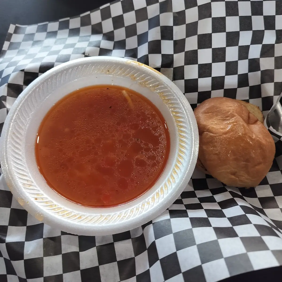 Soup and a Roll Complimentary