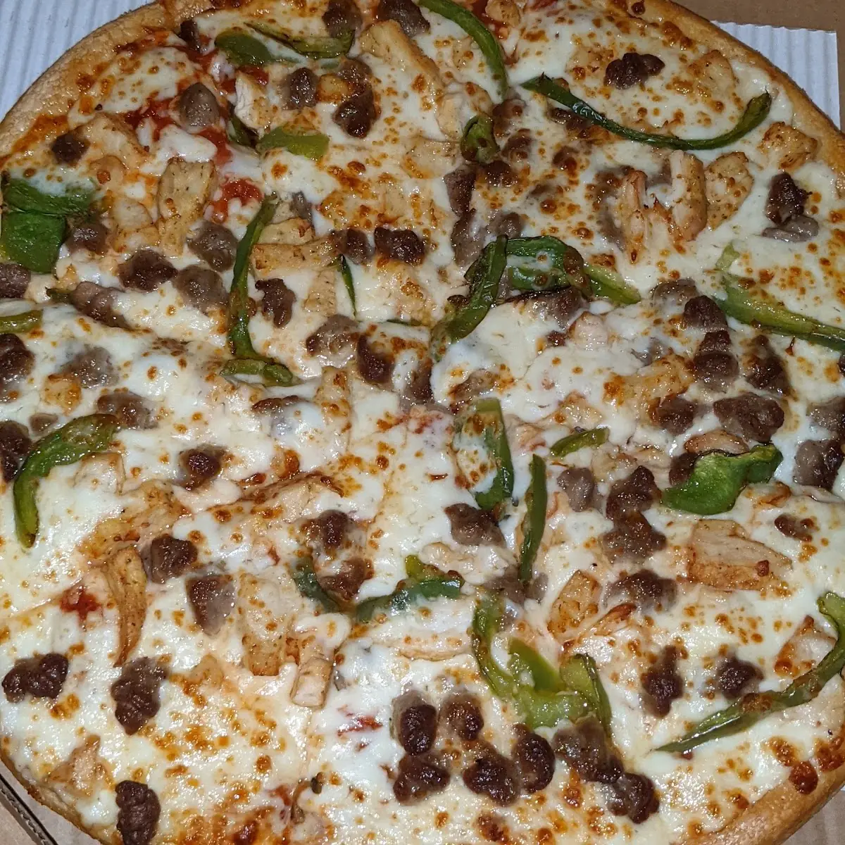 Beef Chicken Bell Peppers