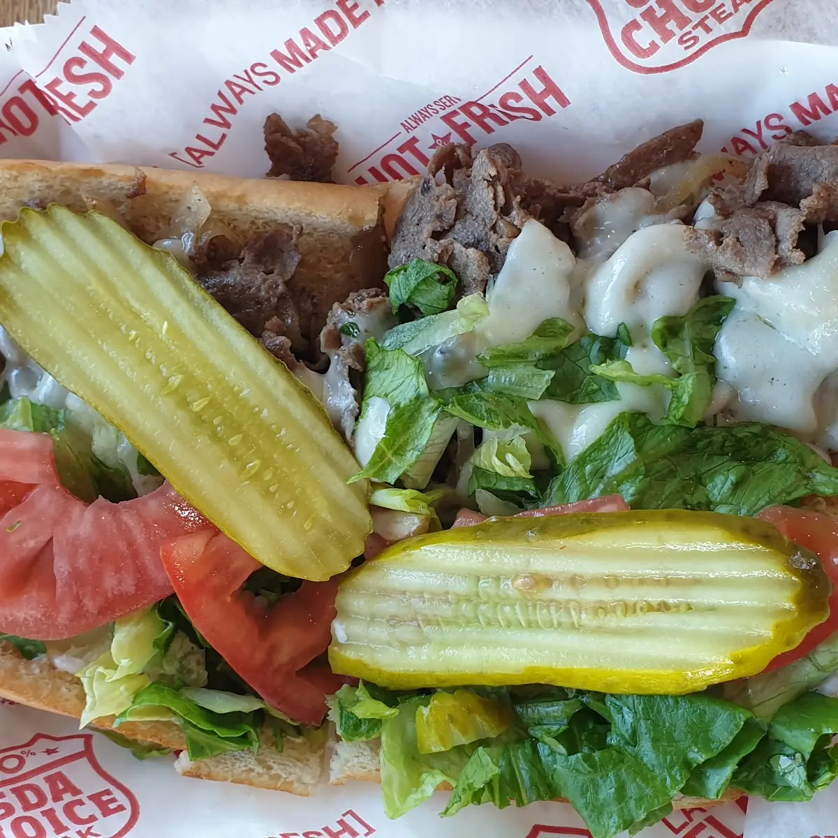 Philly Cheese Steak Sandwich