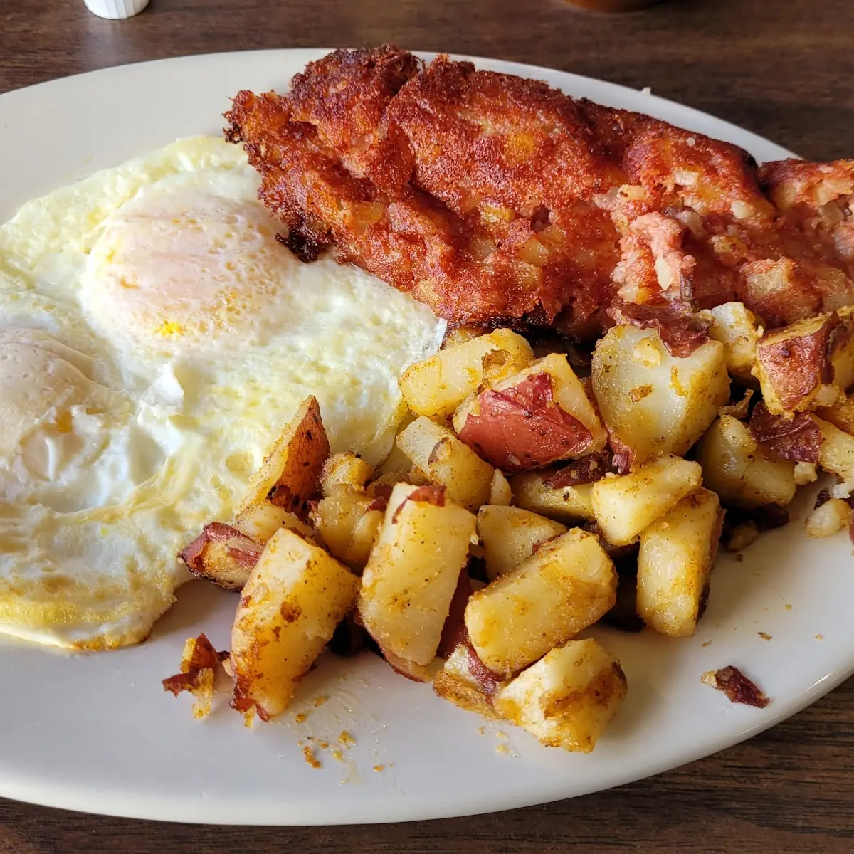 Bacon Hash Eggs