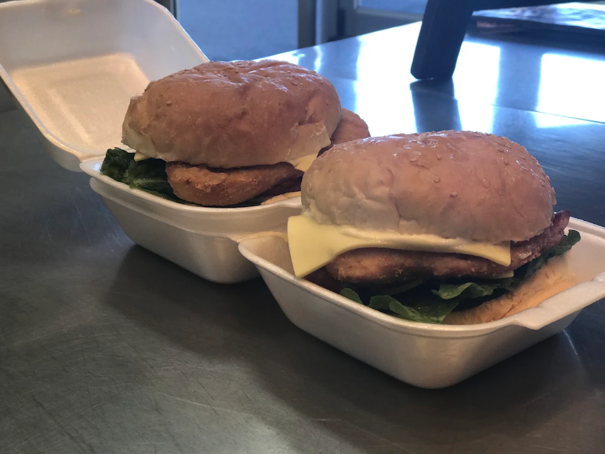VIC Ave Vegje Burger, Melbourne Charcoal Chicken