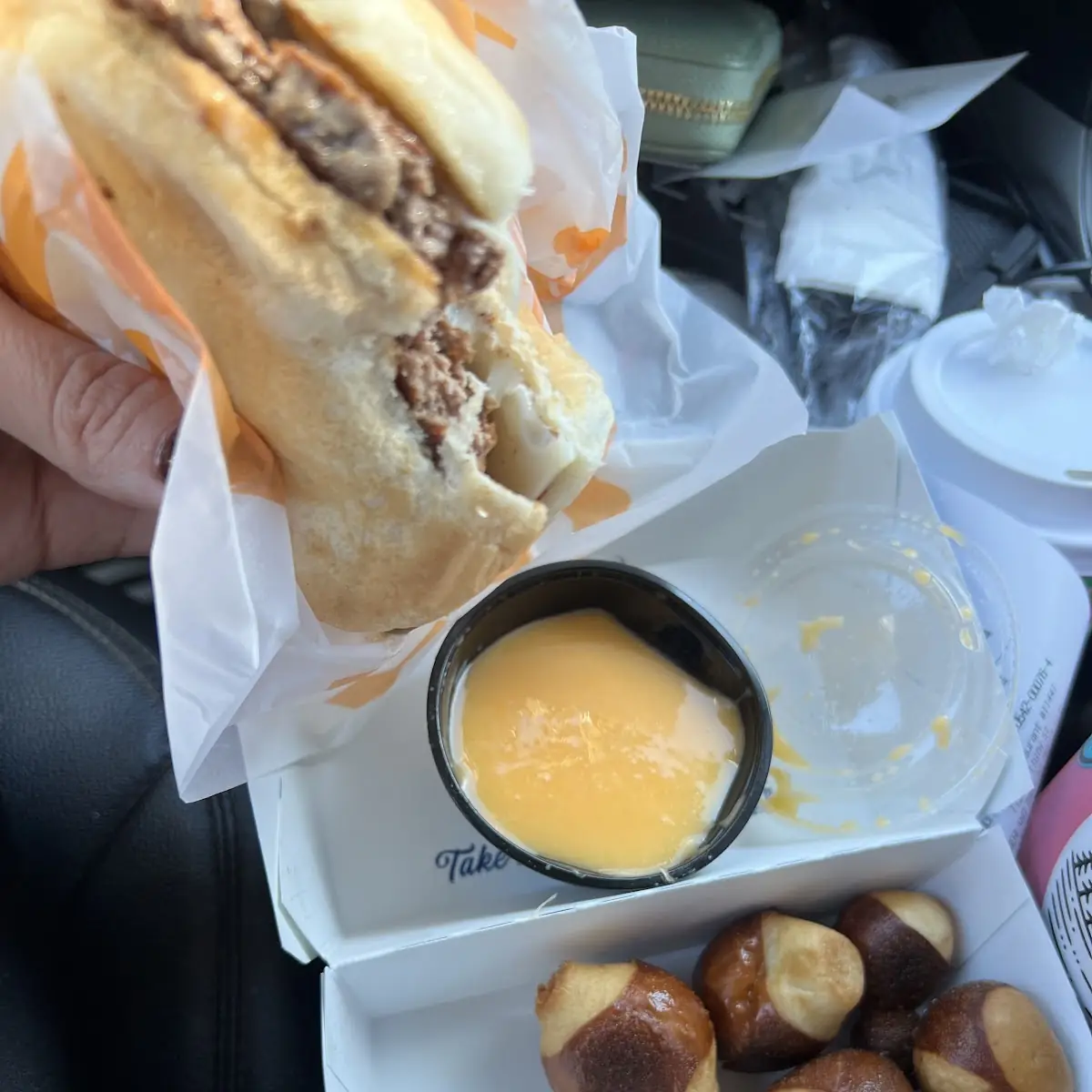 Mushroom Swiss Burger