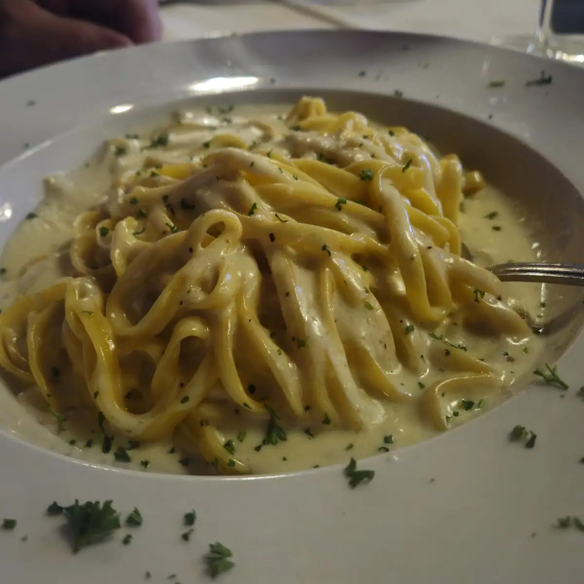 Fettuccine Alfredo