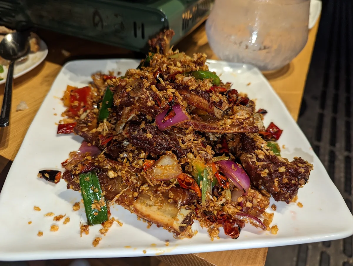 Fried Lamb with Cumin, 川王府 Chuan Palace Chinese Restaurant