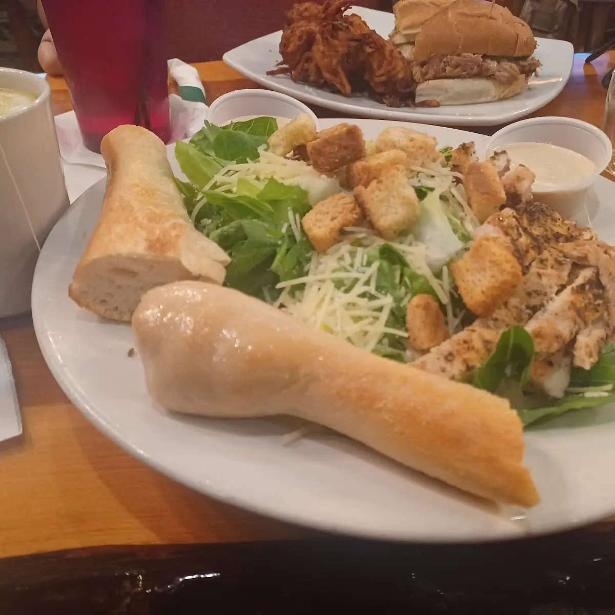 Chicken Salad & Breadsticks