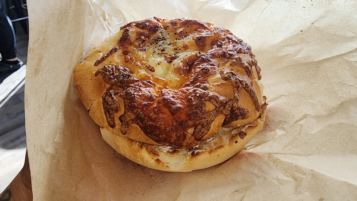 Asiago Bagel with Cream Cheese