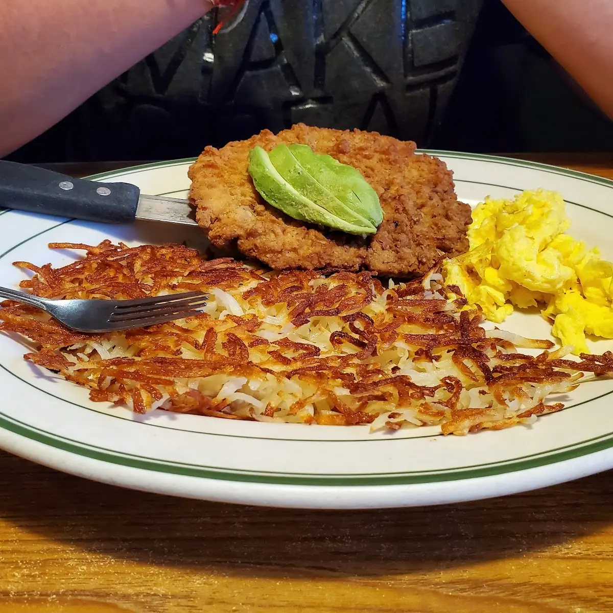 Chicken Fried Steak E Eggs