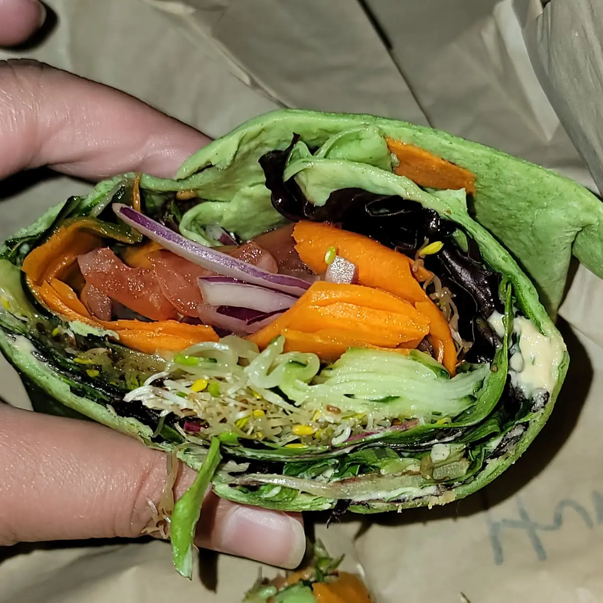 Hummus Wrap