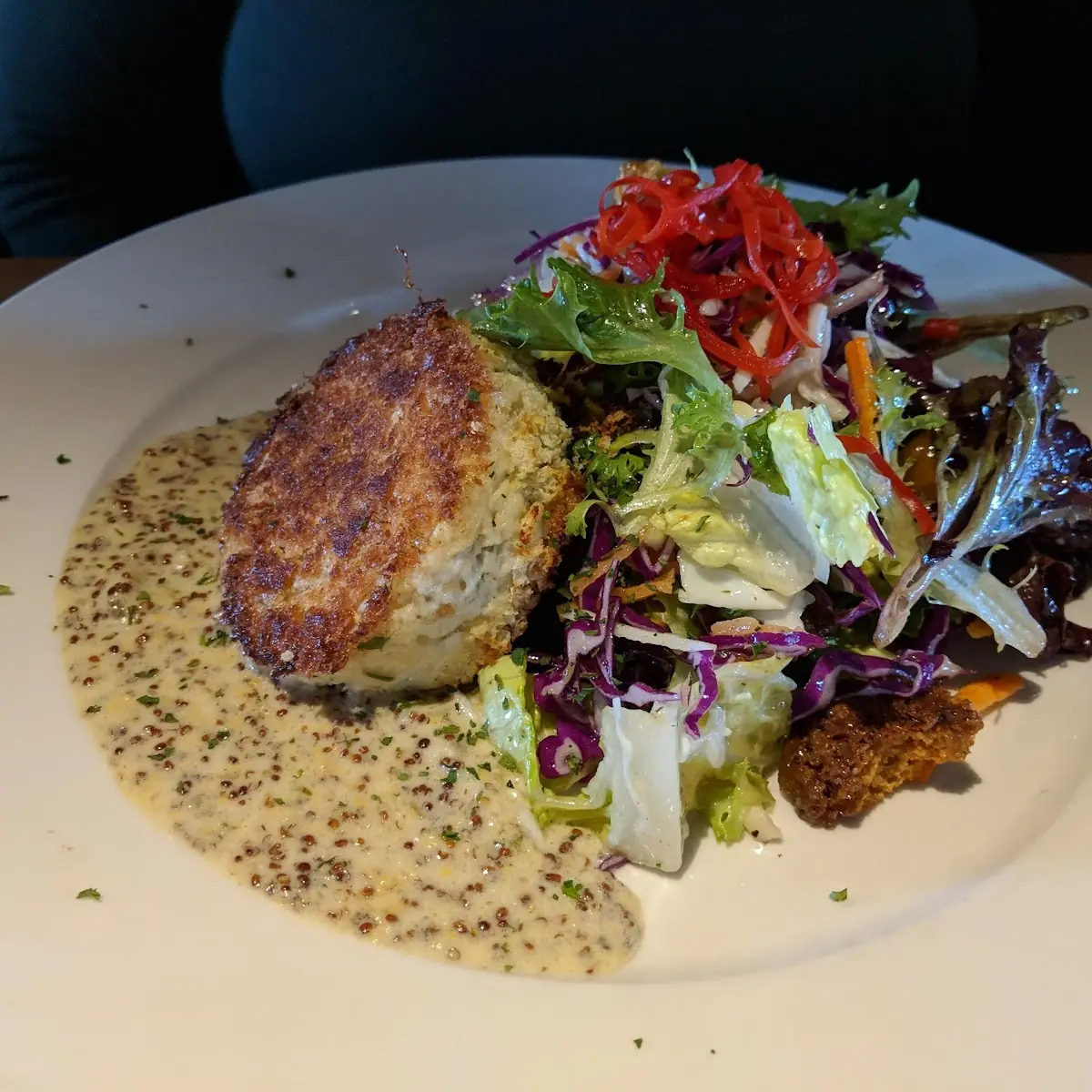 Crab Cake Salad