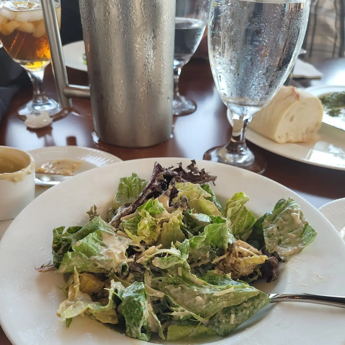 Caesar Salad with Dressing