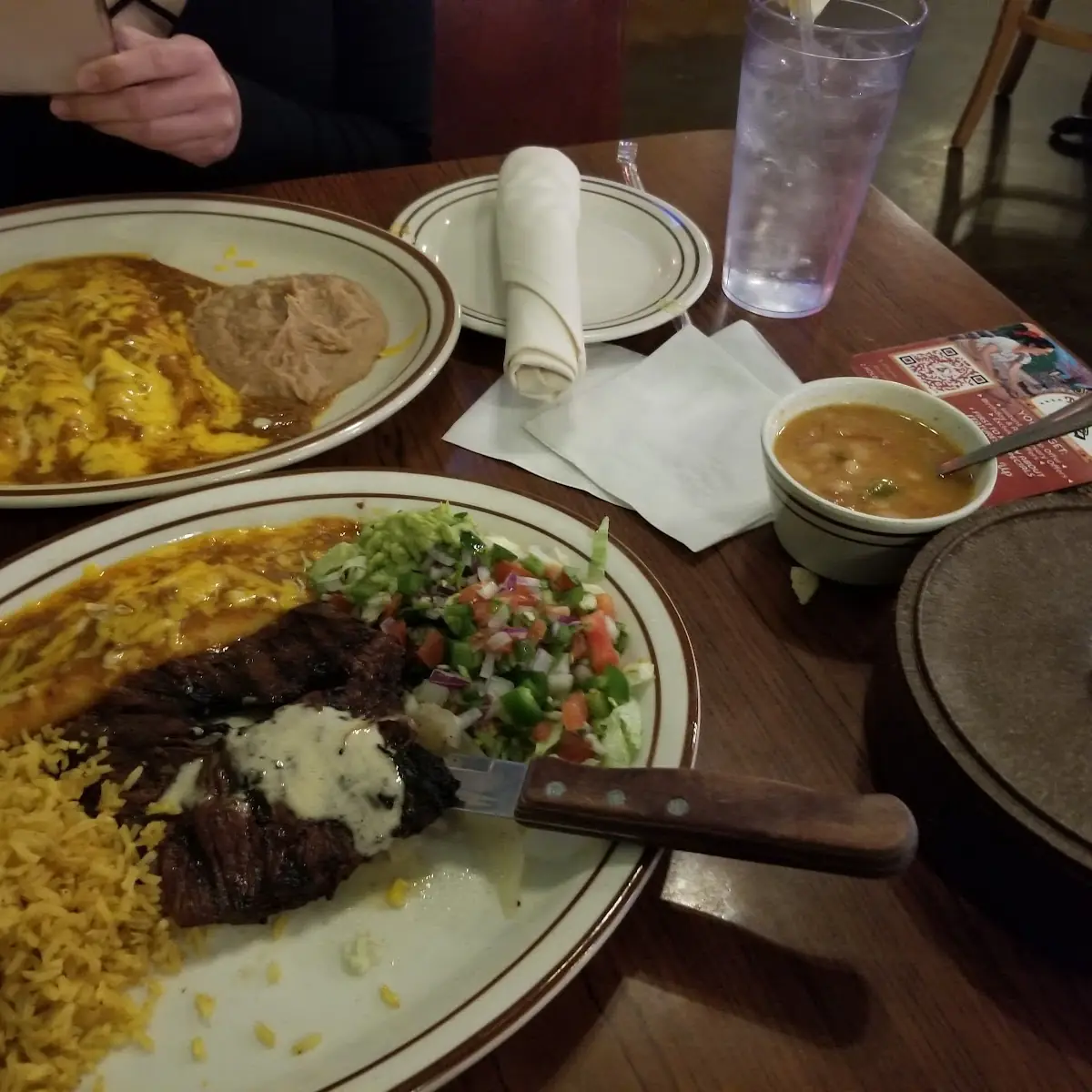 Steak Fajitas Ranchero