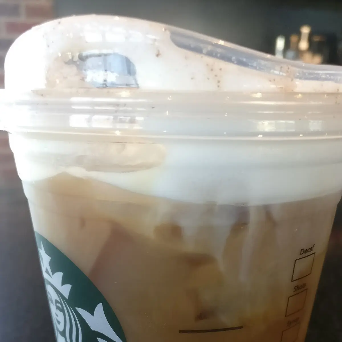 Cold Foam Cold Brewed Coffee