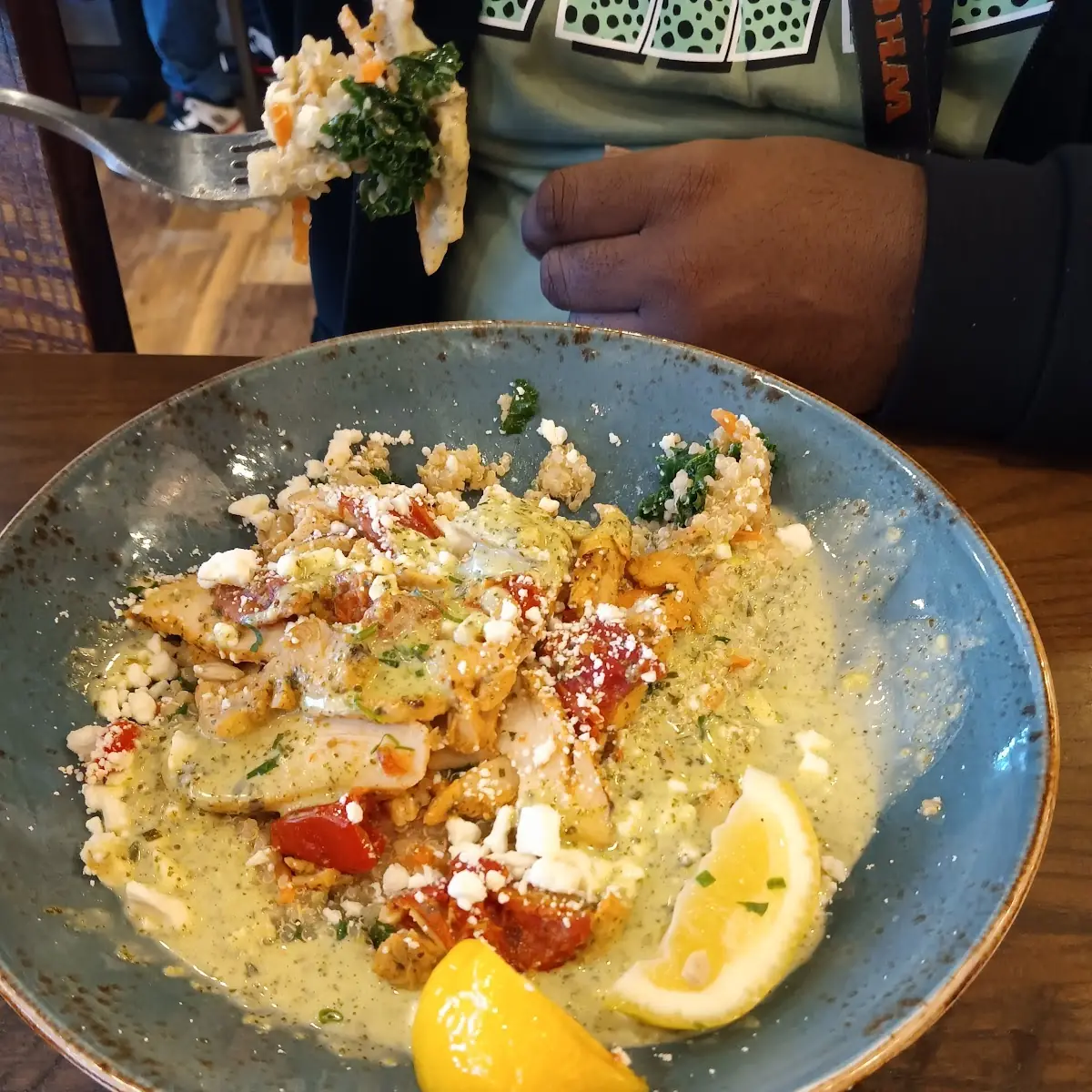 Chicken Pesto Bowl