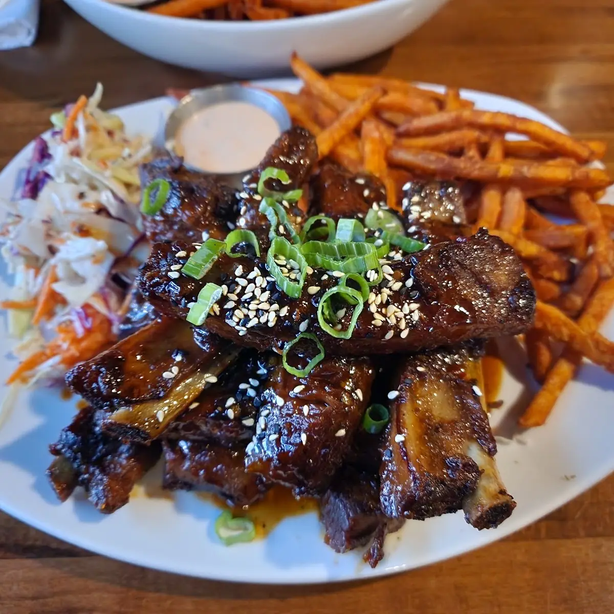 Sticky Rib Full Rack Dinner