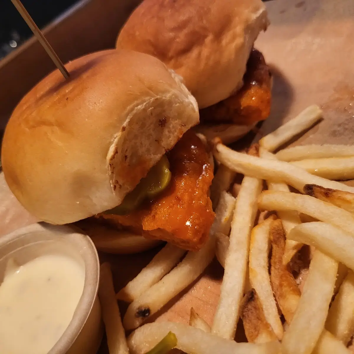 Buffalo Chicken Sliders