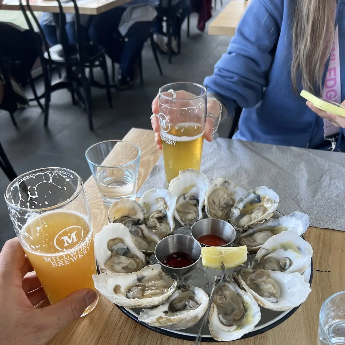 Raw Oysters on the Half Shell