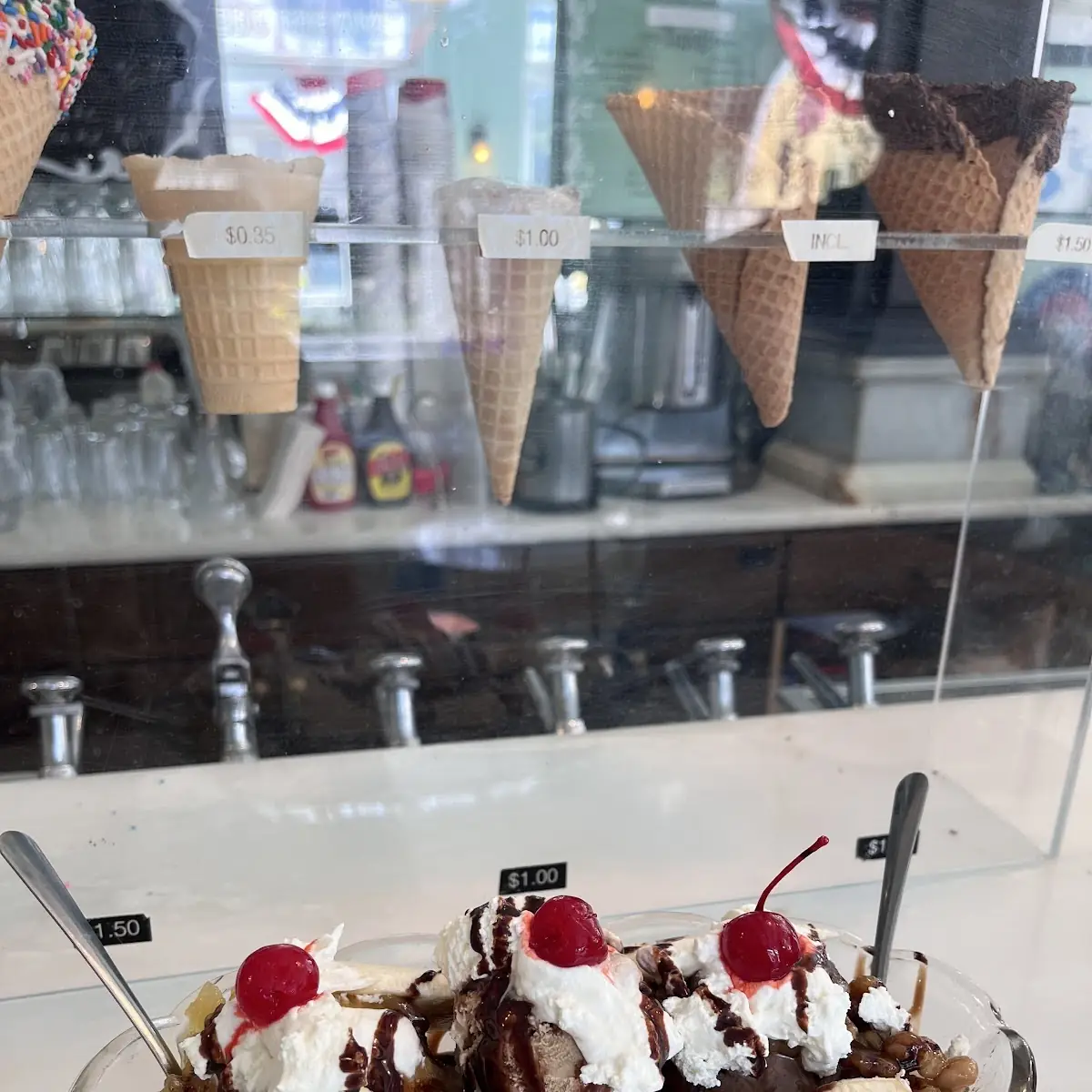 Banana Split Ice Cream