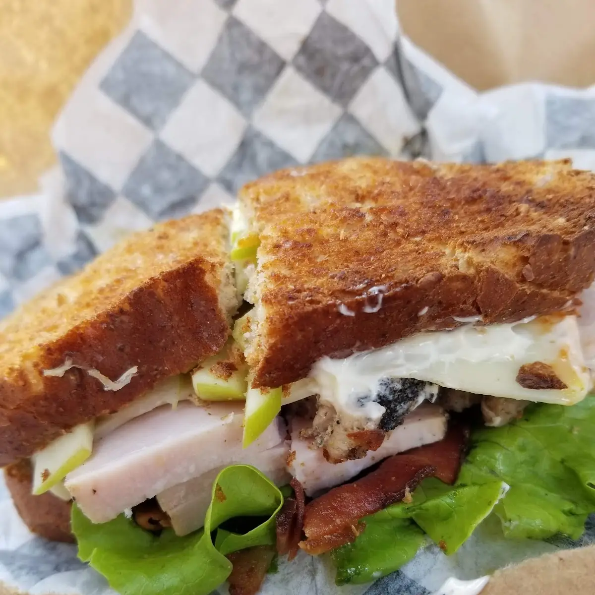 Green Mtn Smoked Turkey Sandwich