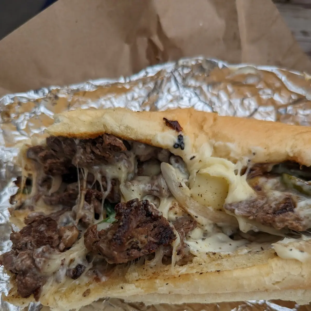 Steak Bomb Sandwich