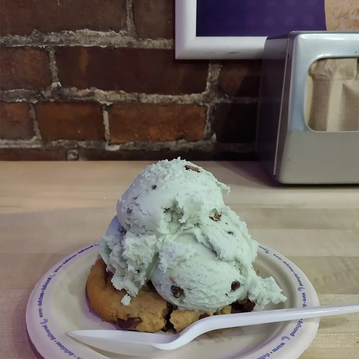 Cookie a La Mode