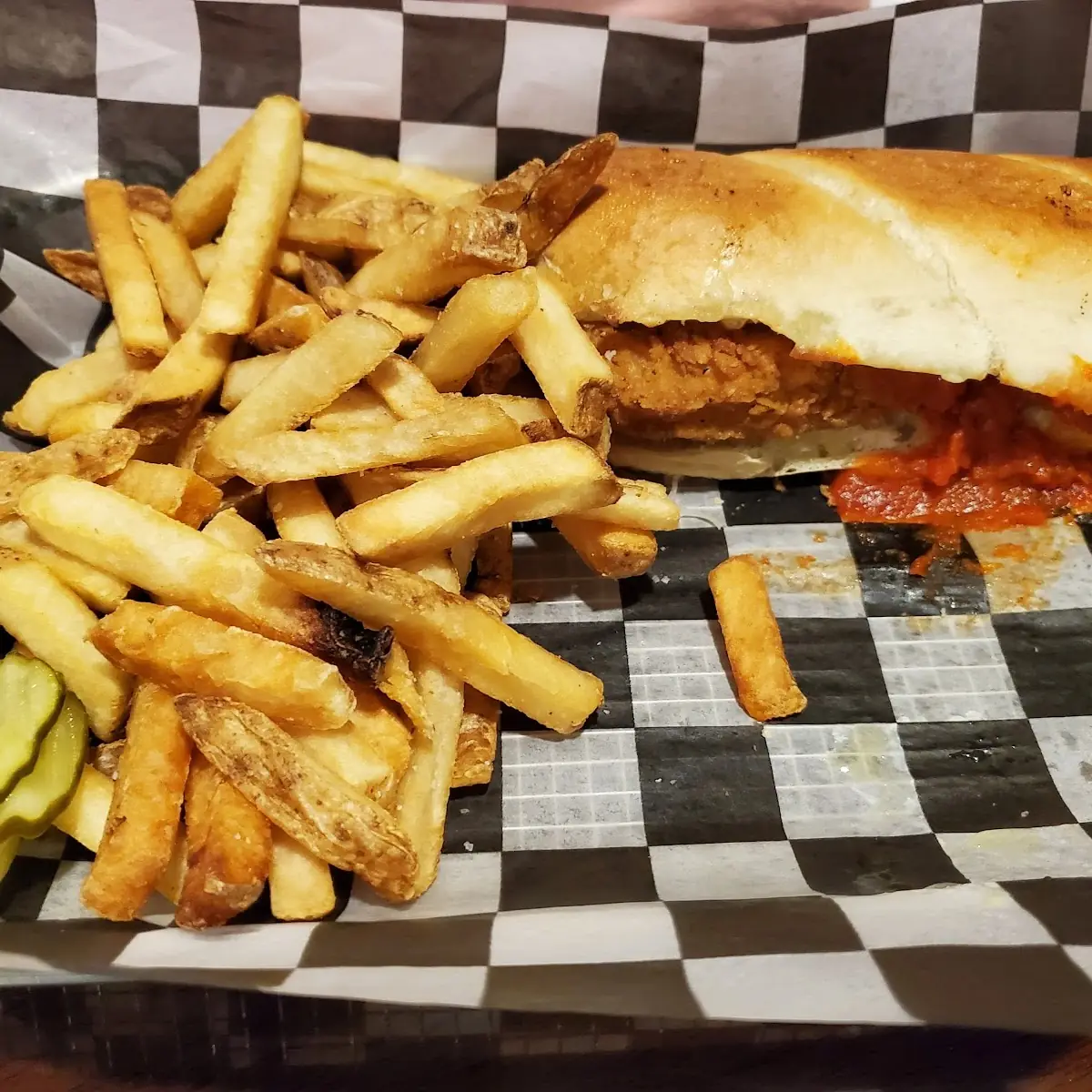 Chicken Parmesan Sandwich