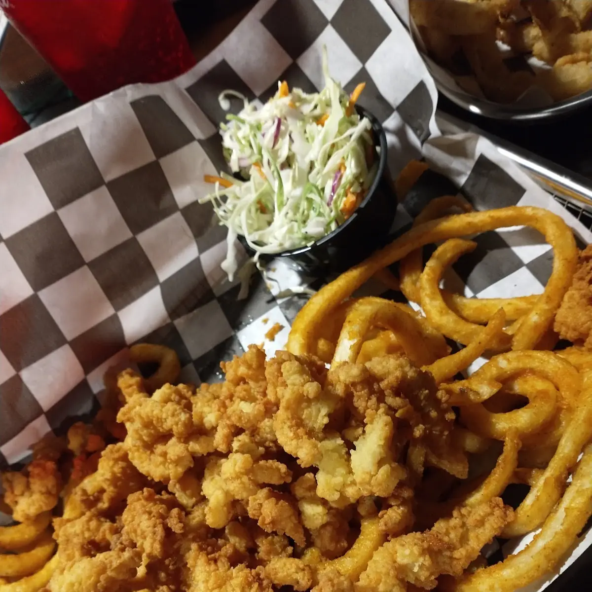 Clam Strips Plate