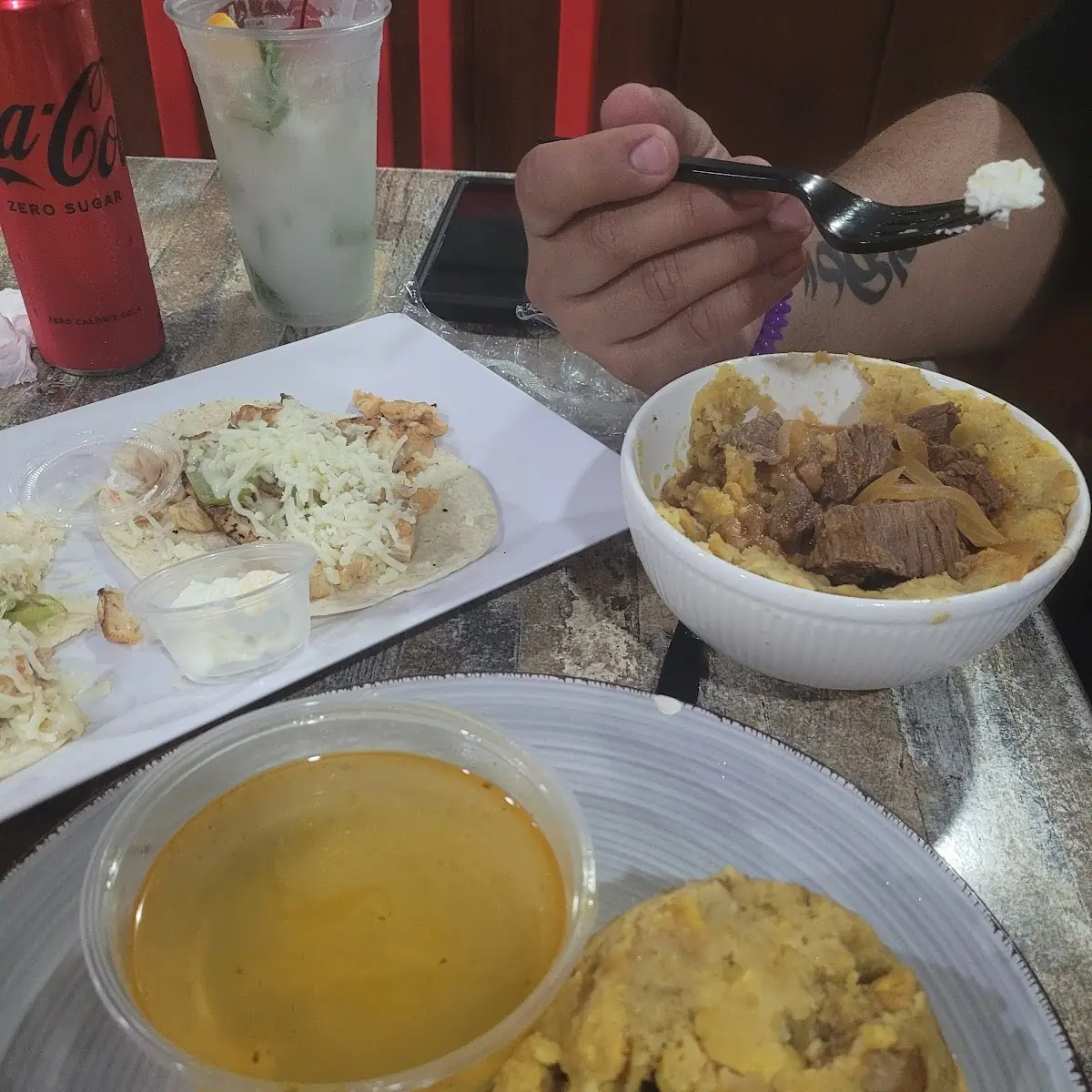 Mofongo Relleno De Churrasco