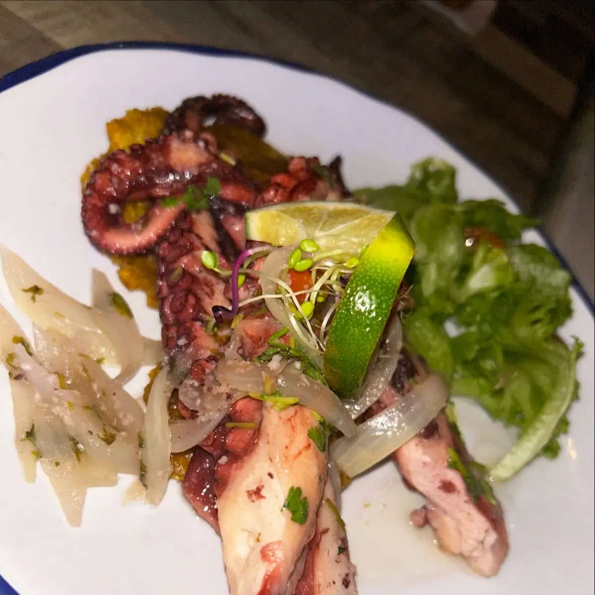Pulpo a La Brasa