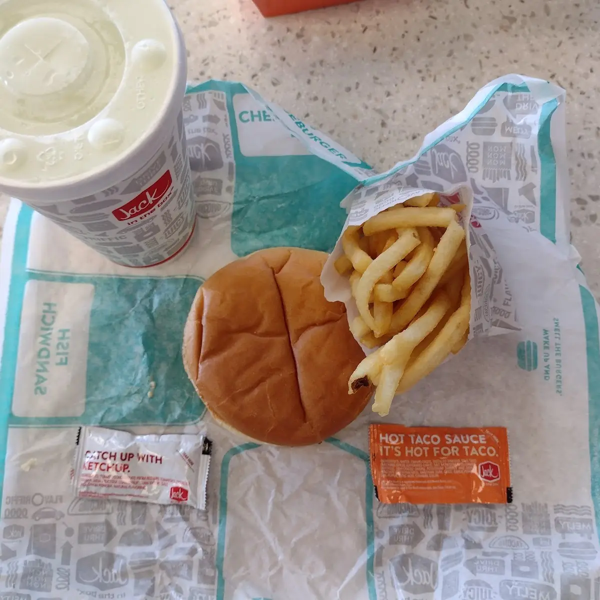 Bacon Cheeseburger Combo
