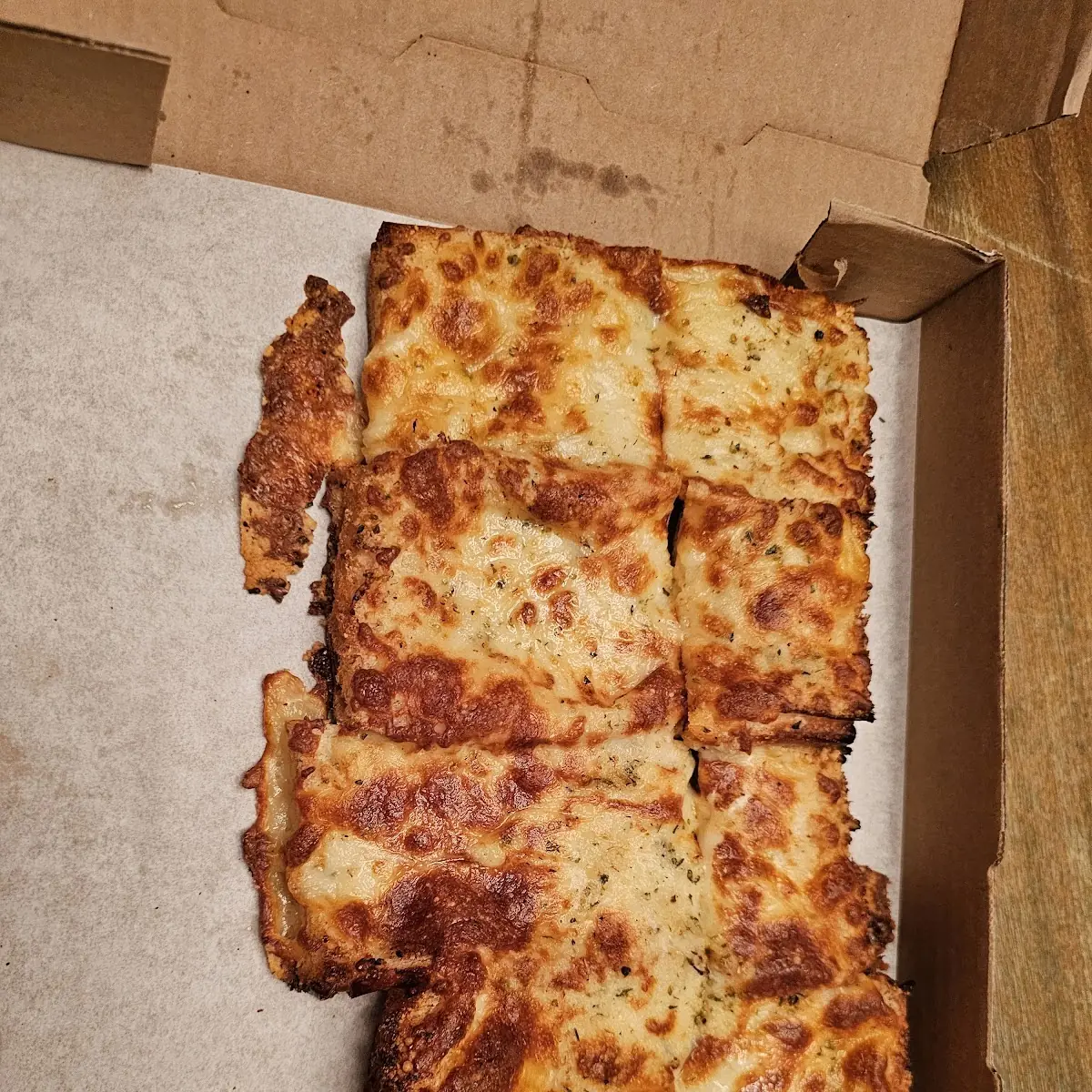 Bacon Jalapeño and Regular Garlic Cheese Bread
