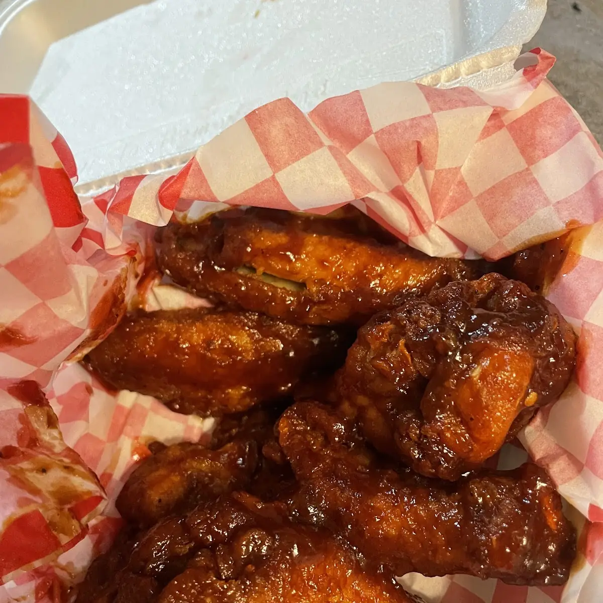 Hot BBQ Wings