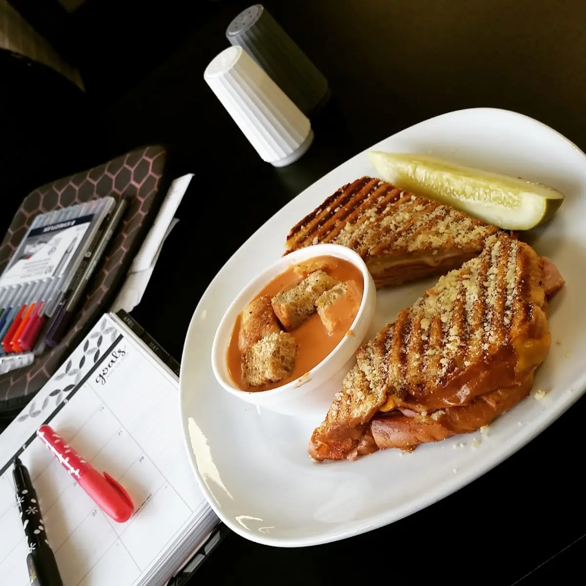 Grilled Cheese and Tomato Soup