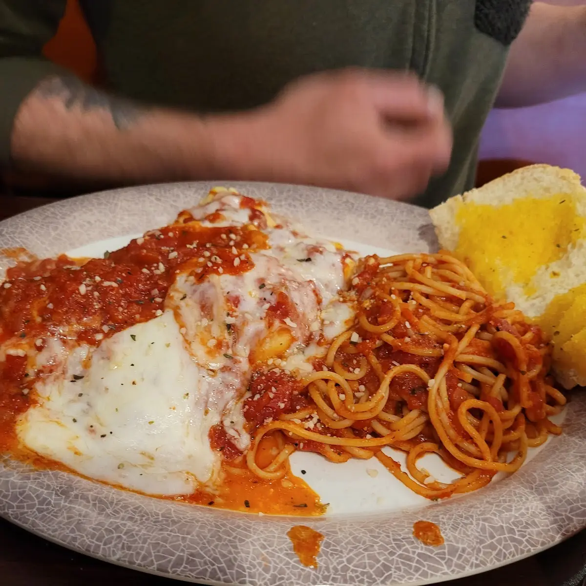 Sausage Parmigiana