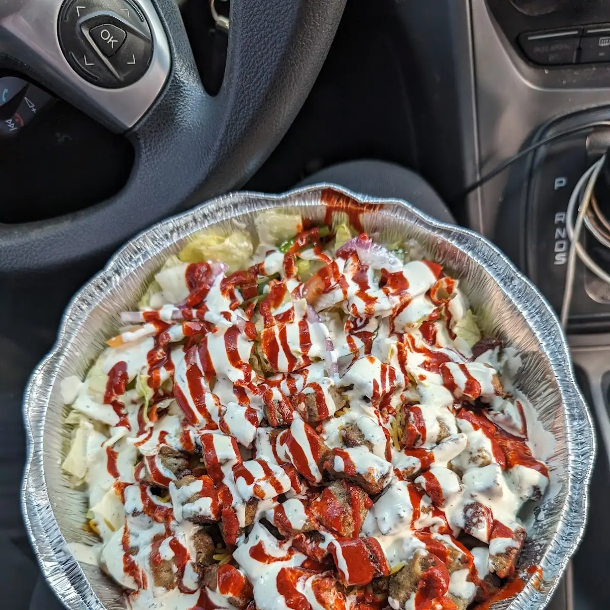 Lamb Gyro over Rice Bowl