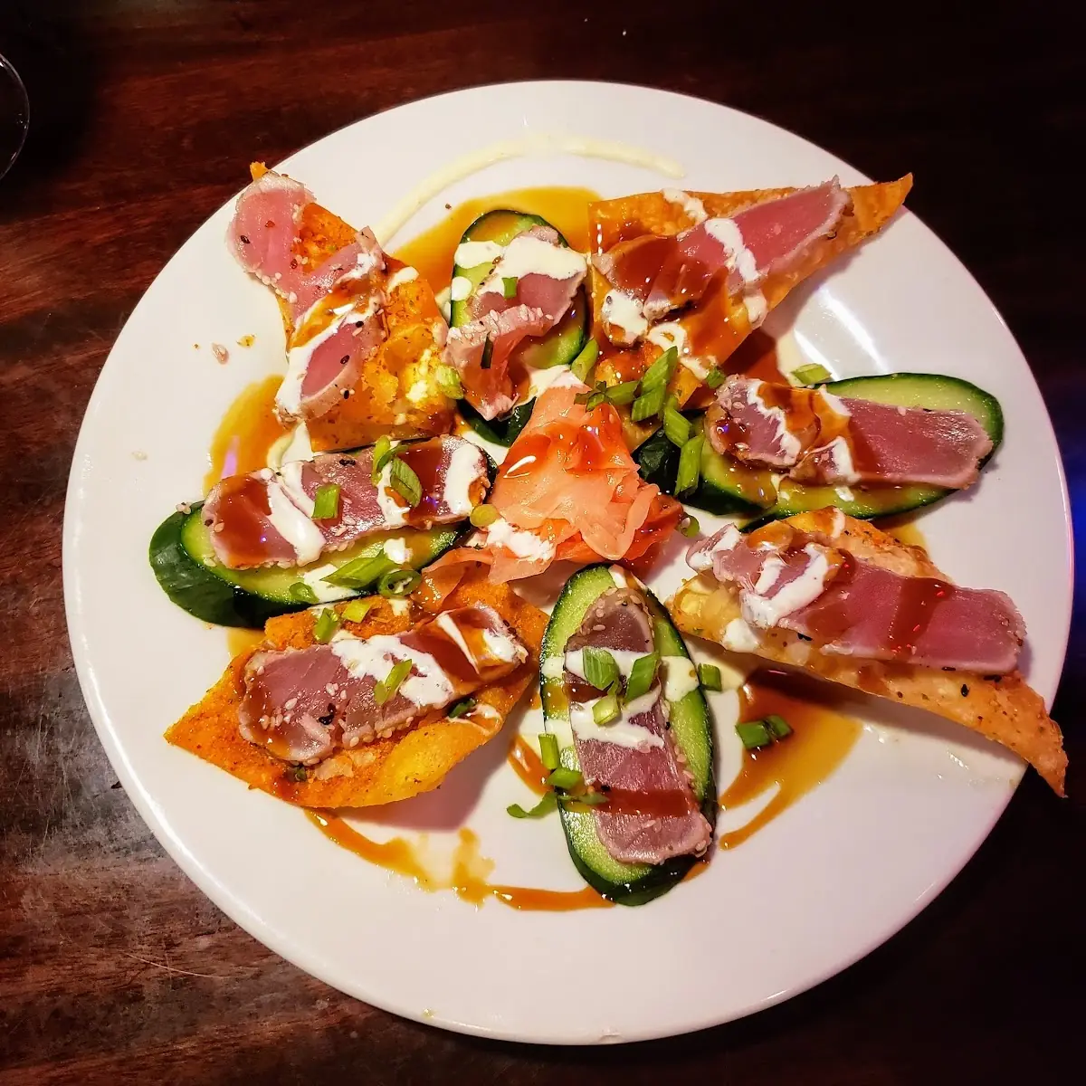 Ahi Tuna Wontons