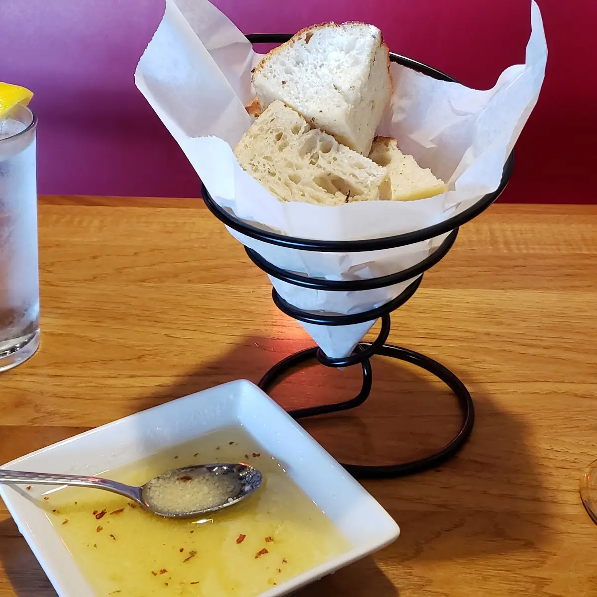 Bread and Dipping Sauce