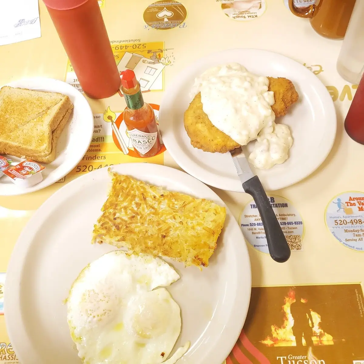 Chicken Fried Steak & 2 Eggs