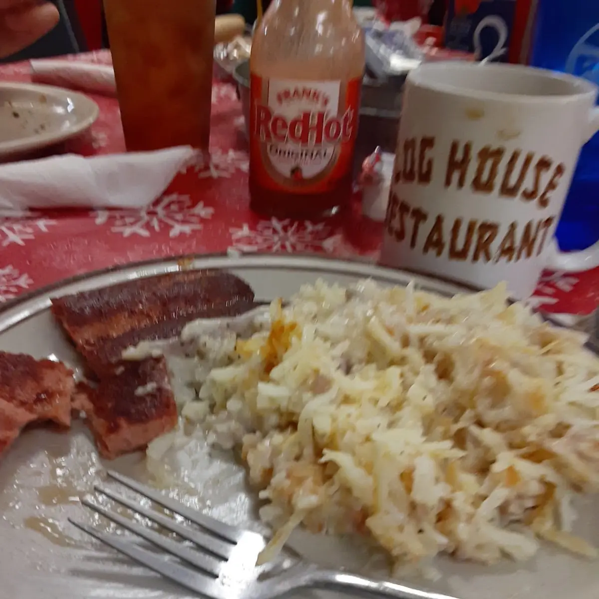 Hash Browns Gravy Smoked Sausage