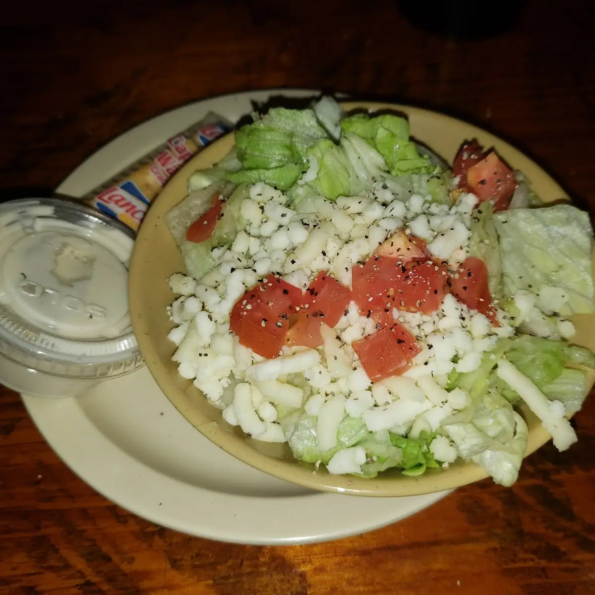 House Salad with Cheese