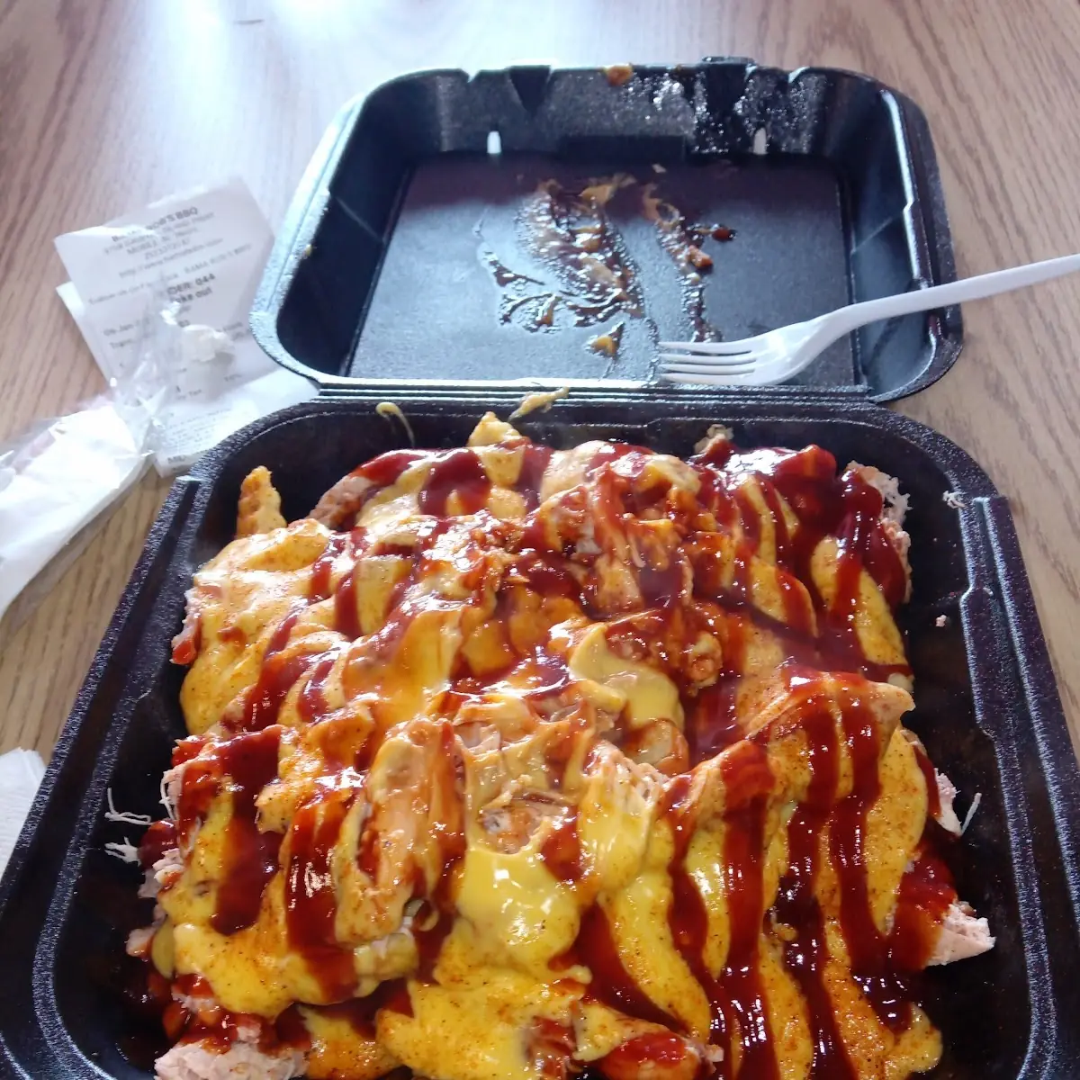Pulled Pork Loaded Fries with Cheese