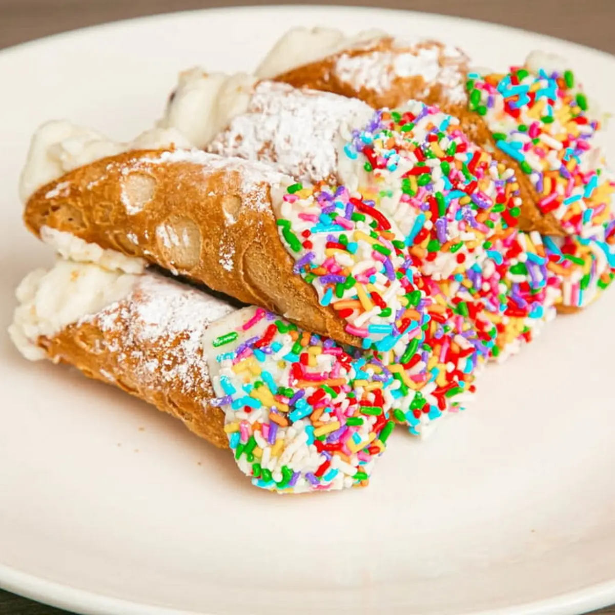 Freshly Made Cannoli
