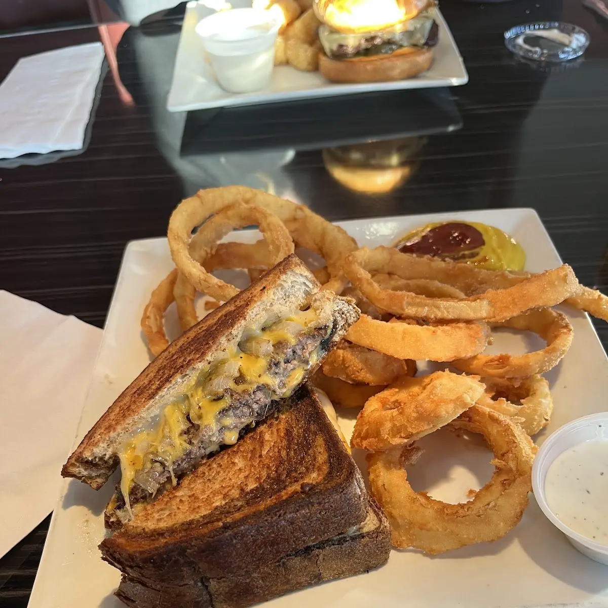 Kingpin Melt Burger Patty Melt
