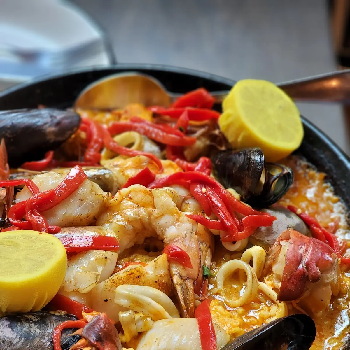 Seafood Paella