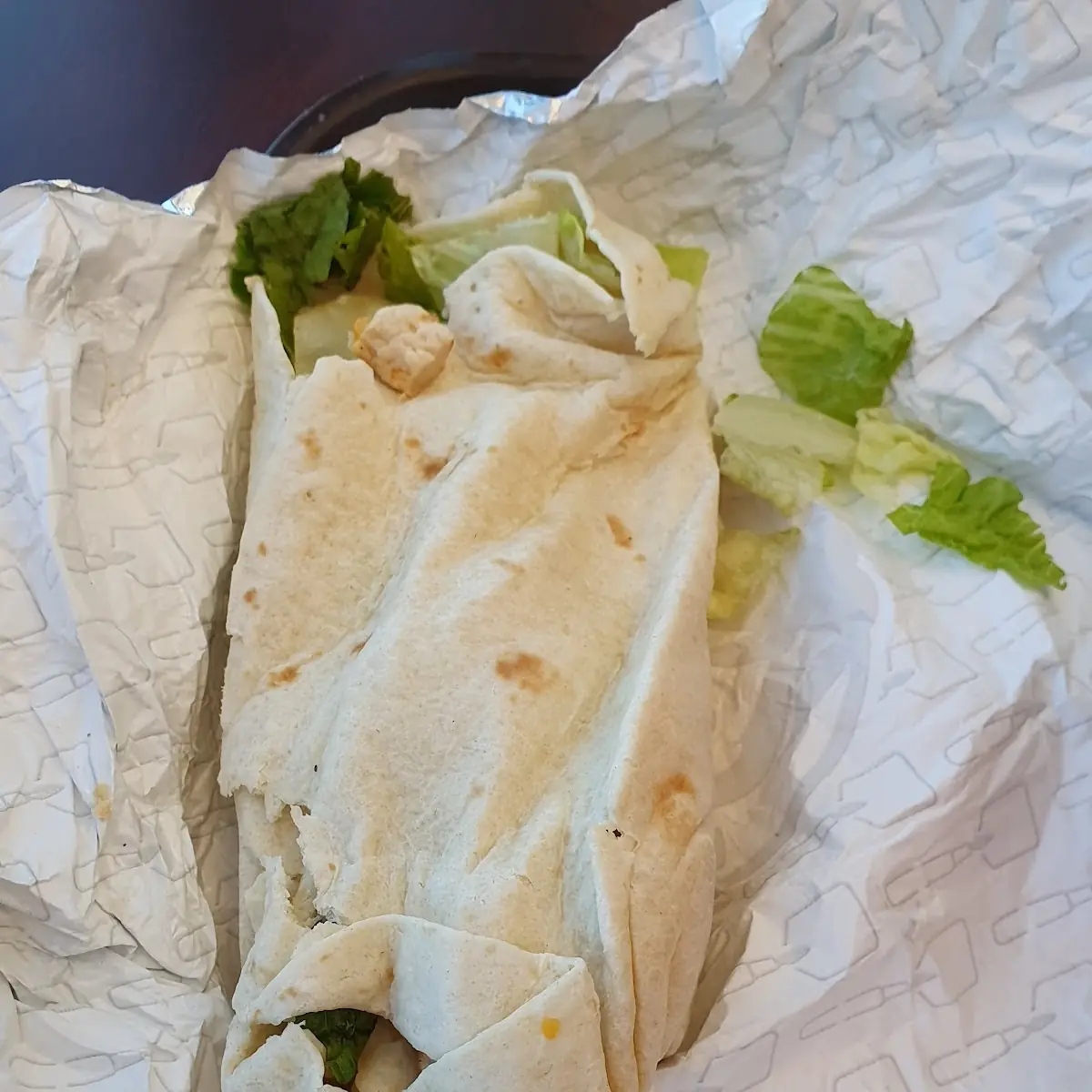 New Grill Chicken Wrap