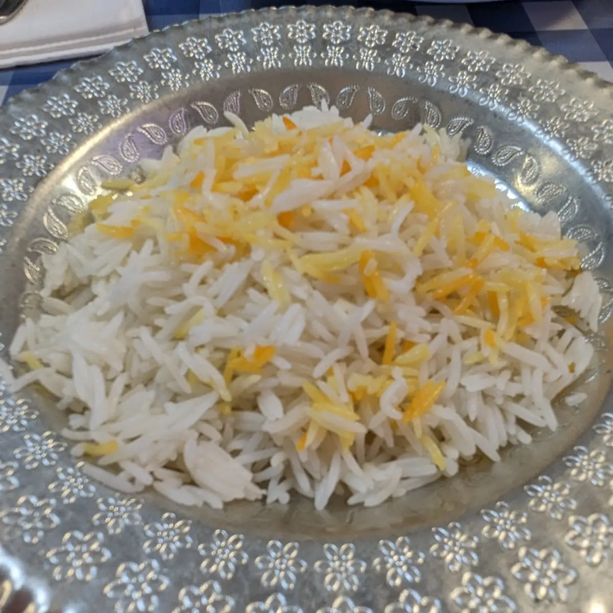 Saffron White Rice
