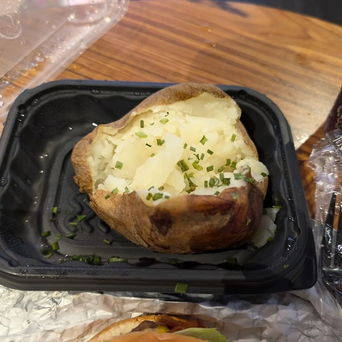 Sour Cream and Chive Baked Potato