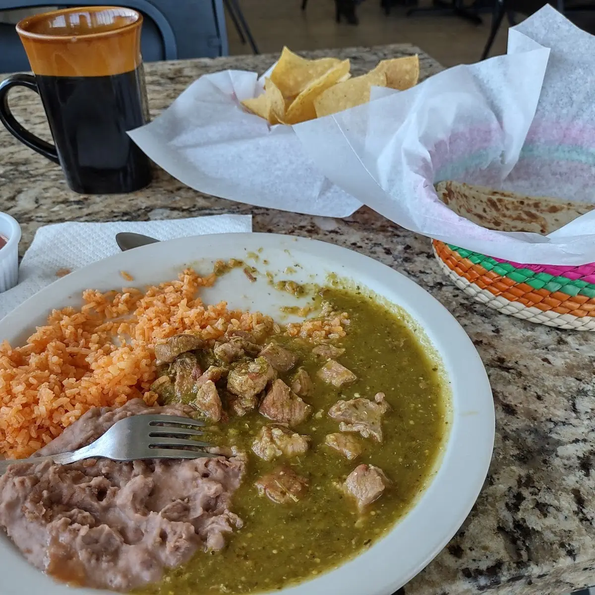 Guisada En Salsa Verde