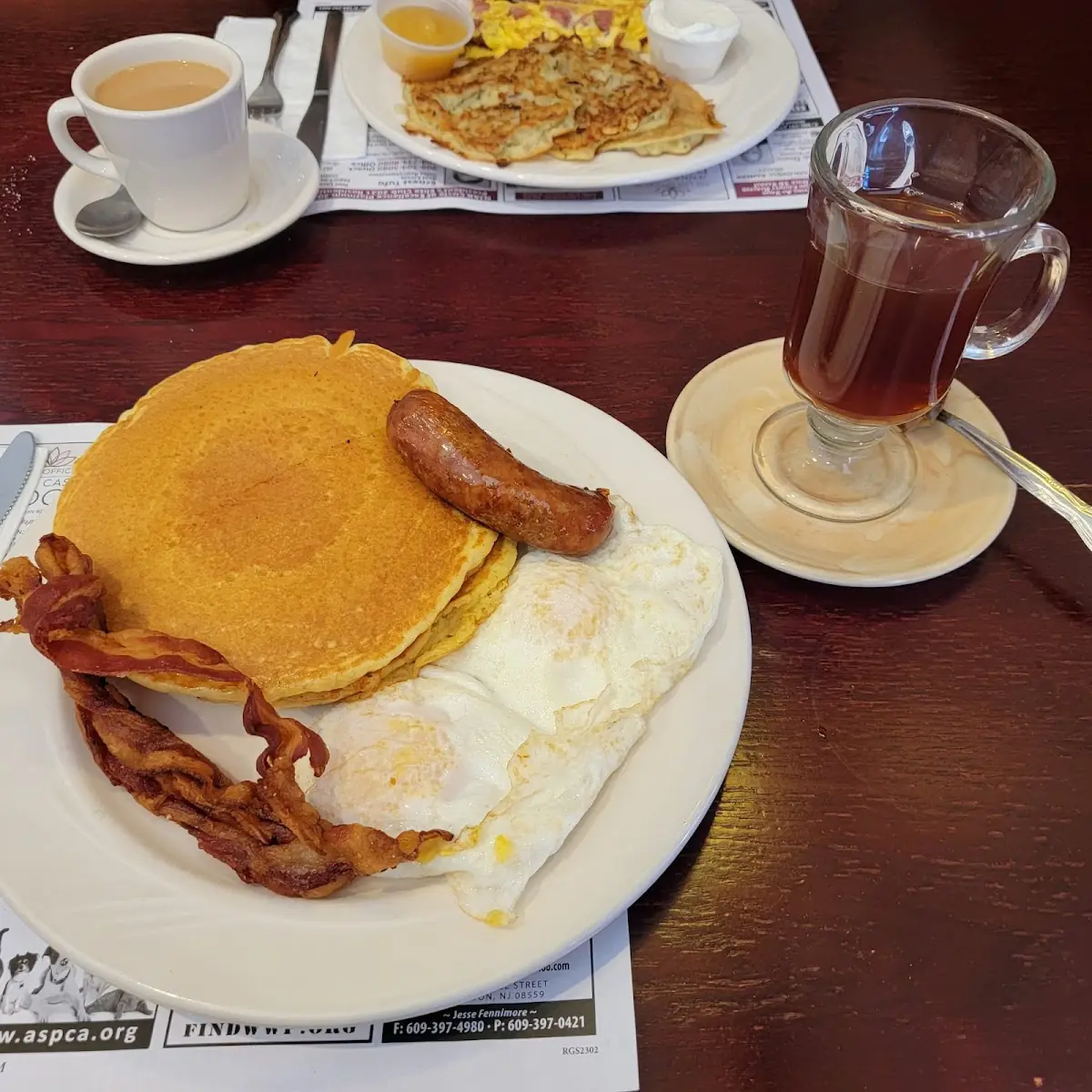 Pancakes & Two Eggs